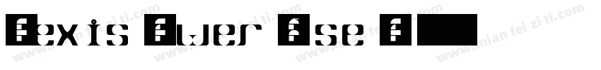 Alexis Lower Case Ou字体转换